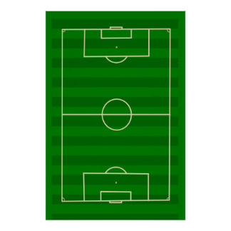 Soccer Field Posters | Zazzle