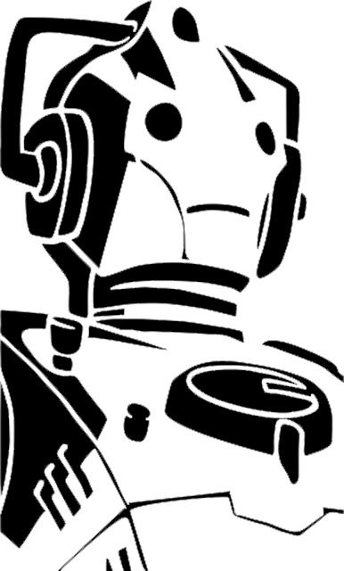 Doodlecraft: Doctor Who Stencil Silhouette Outline Clipart Mania!