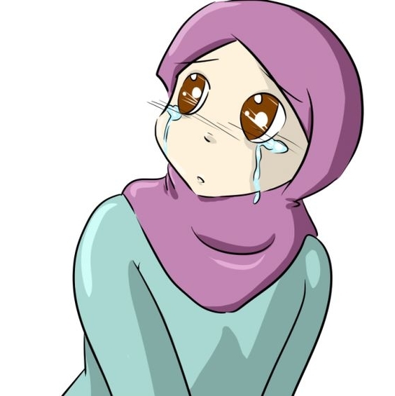 Download Inilah Kren Dan Cantik Animasi Muslimah Sedih Berkenaan ...