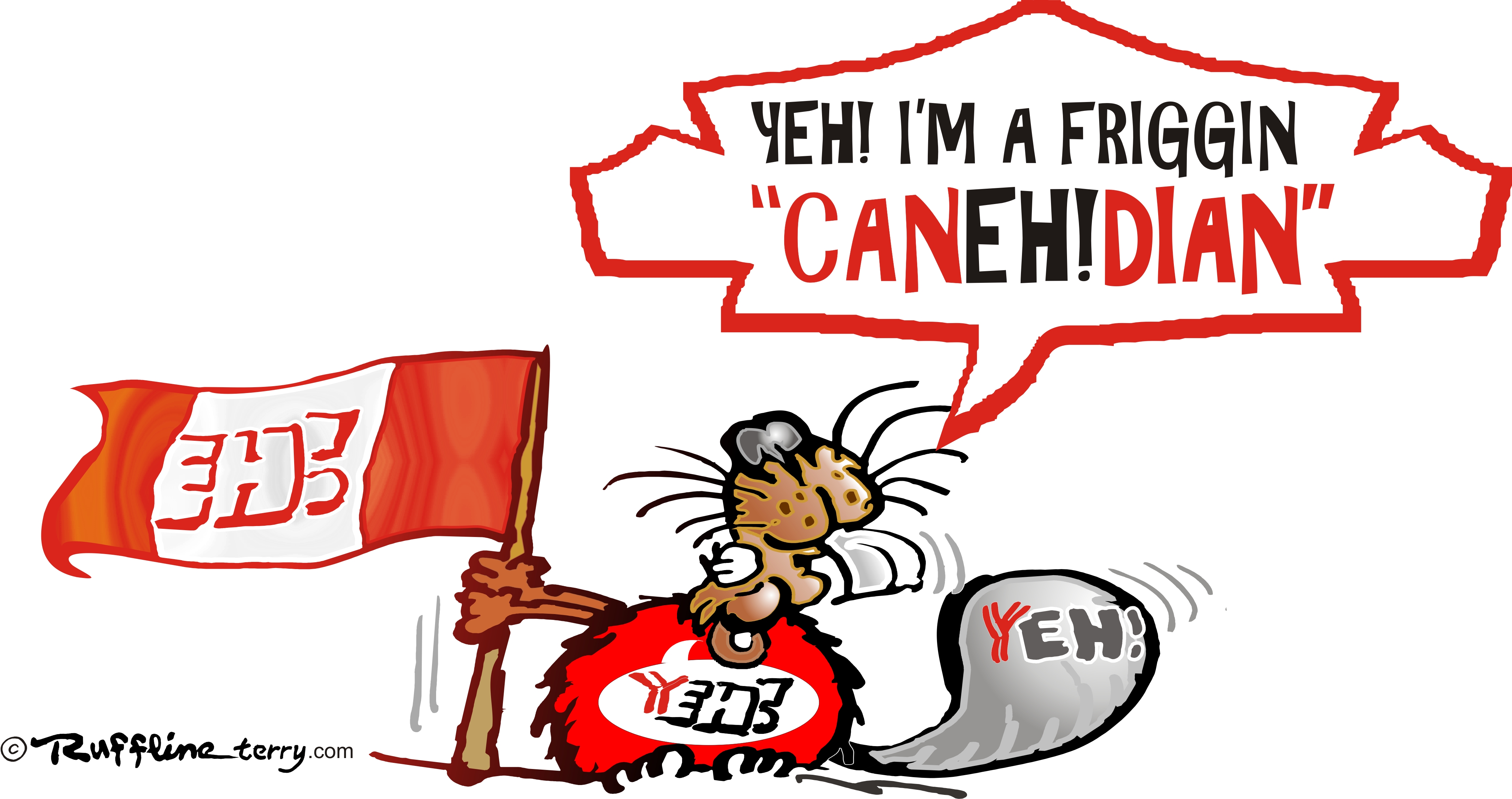 Beaver Cartoons for media | Ruffline's Cartoon Art
