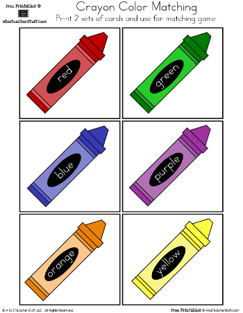 Spanish Colors and Numbers Printables | A to Z Teacher Stuff ...