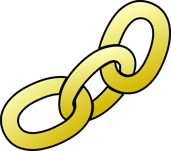 Chain clip art Free Vector