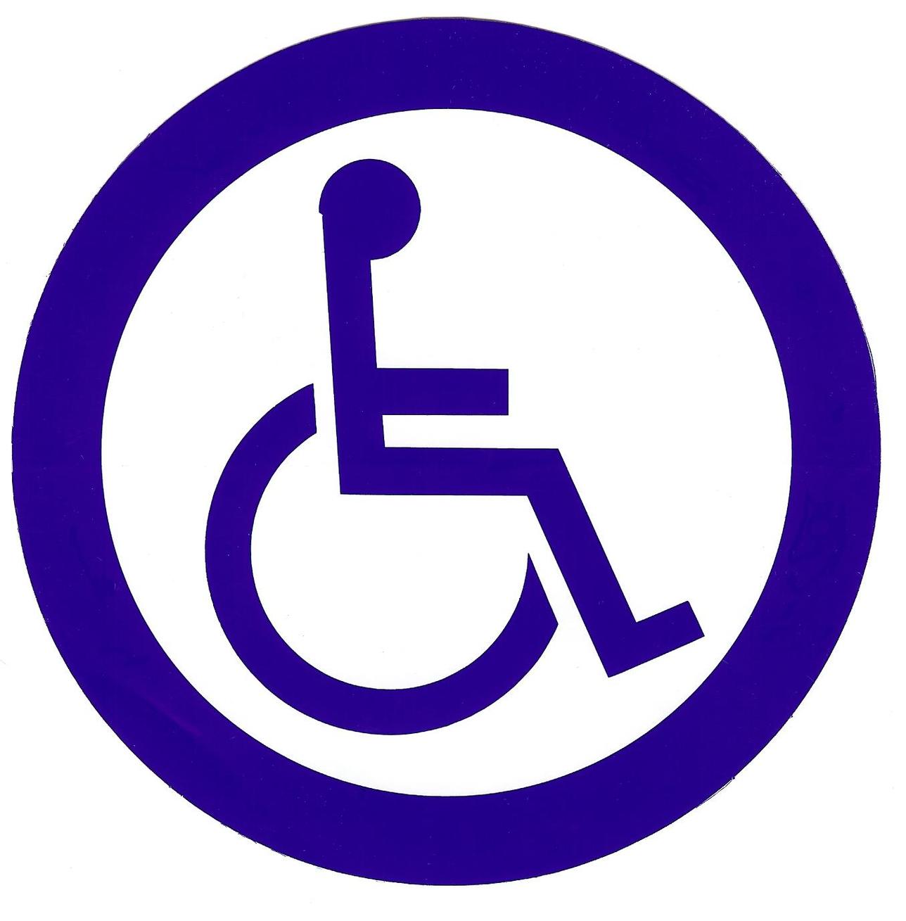 Funny Handicap Signs Clipart - Free to use Clip Art Resource