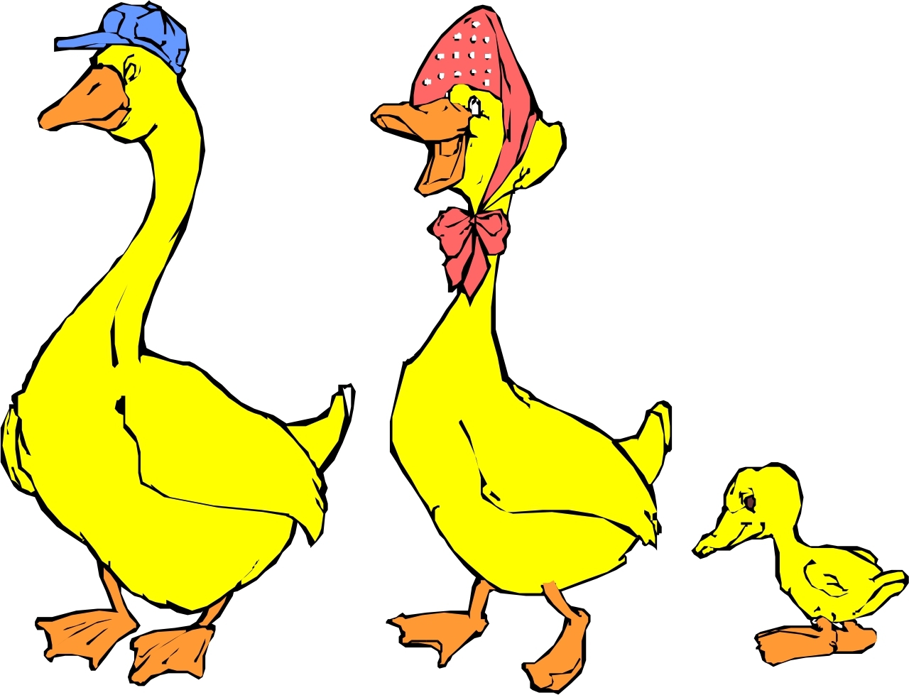 Mother Duck Clipart