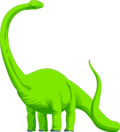 Brontosaurus Outline - ClipArt Best
