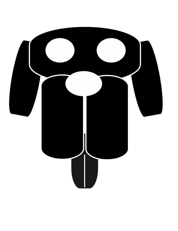 Dog face. Free Vector / 4Vector
