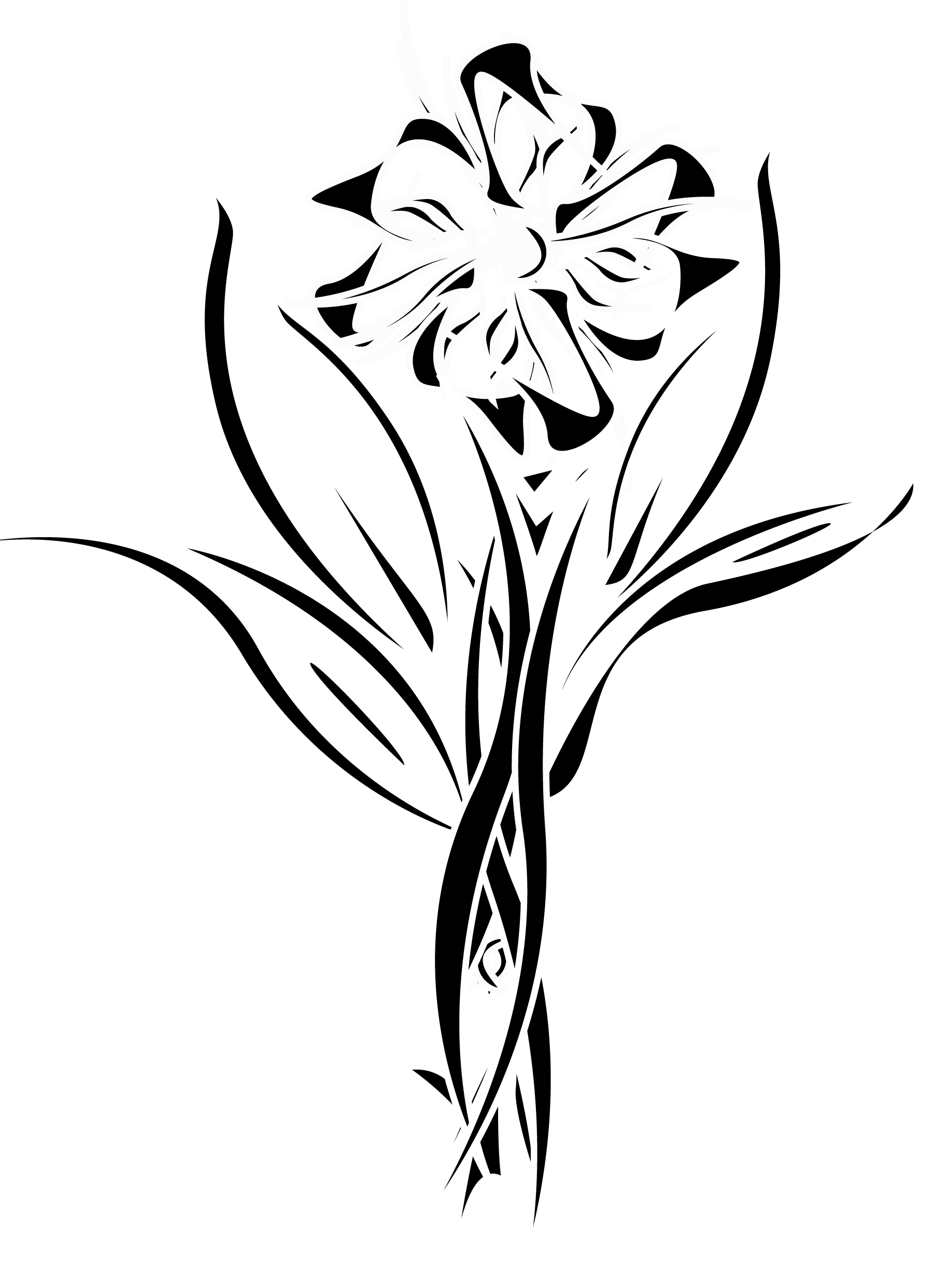 Tribal Flowers | Free Download Clip Art | Free Clip Art | on ...