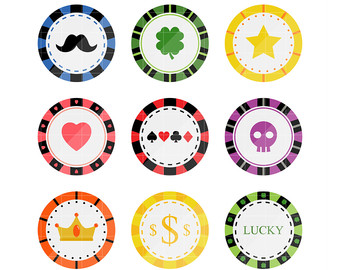 poker clip art – Etsy