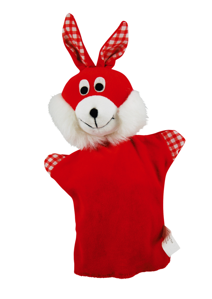 Glove Puppets hare, duck, cow and pig - Robo Educational Toys