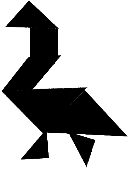 Tangram Shapes Rabbit - ClipArt Best
