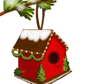 birdhouse clip art – Etsy