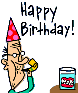 Funny old man birthday clipart - ClipartFox
