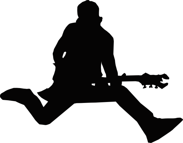 GUITARIST SILHOUETTE | Free Download Clip Art | Free Clip Art | on ...