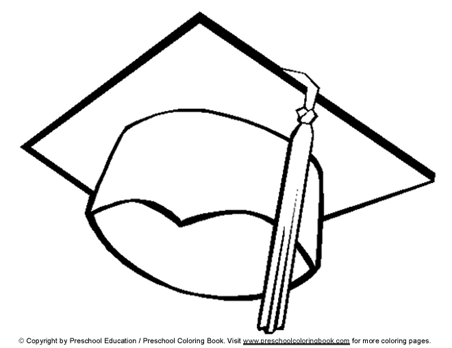 Graduation Cap Drawing