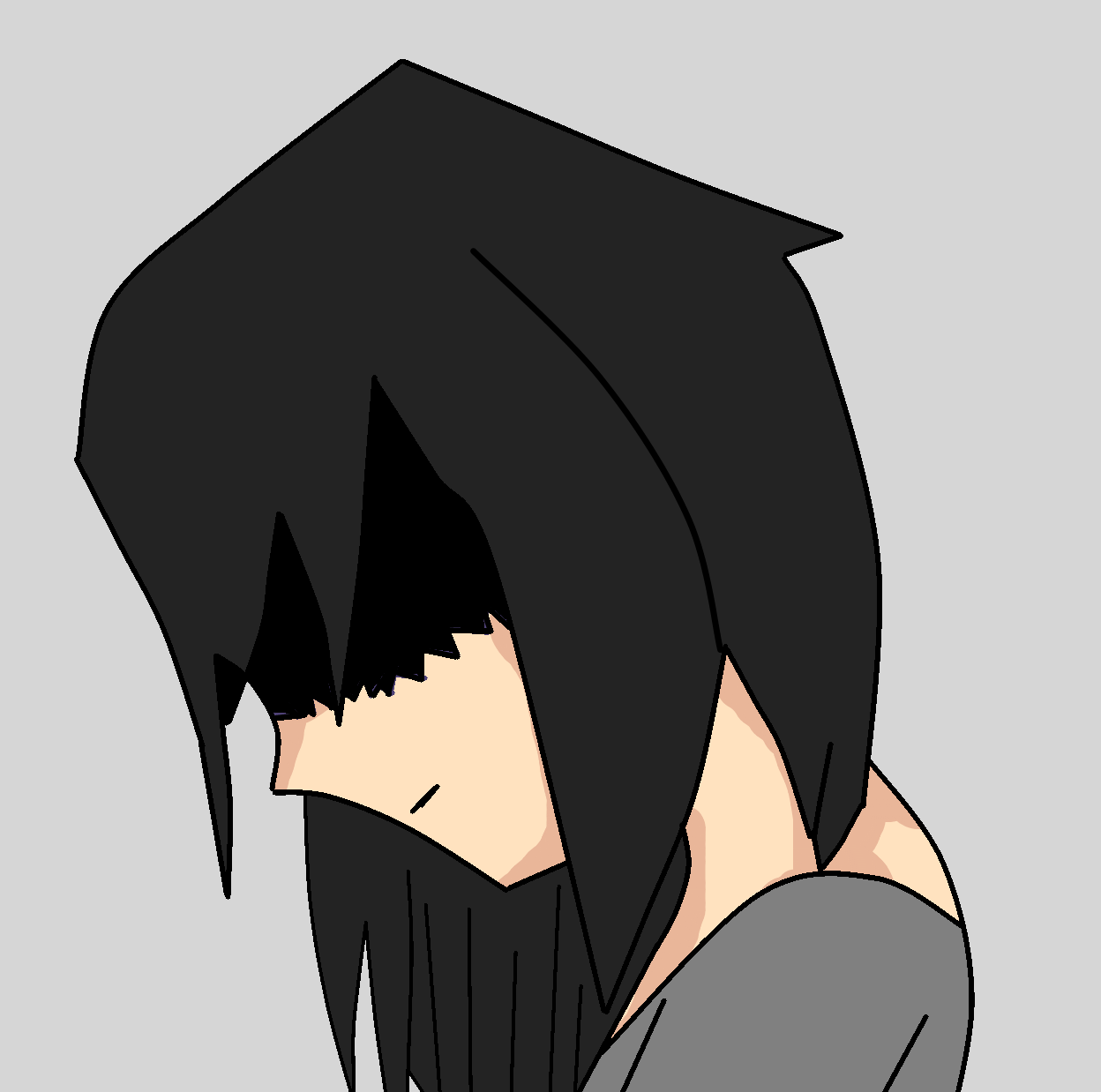 Anime Emo Girl by streaky300 on DeviantArt