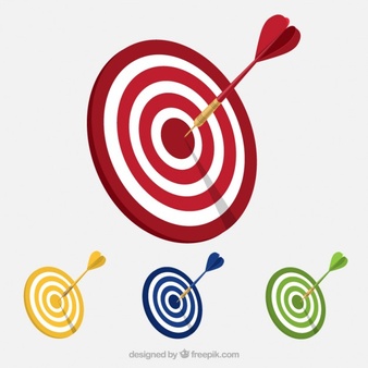 Dartboard vector Vector | Free Download