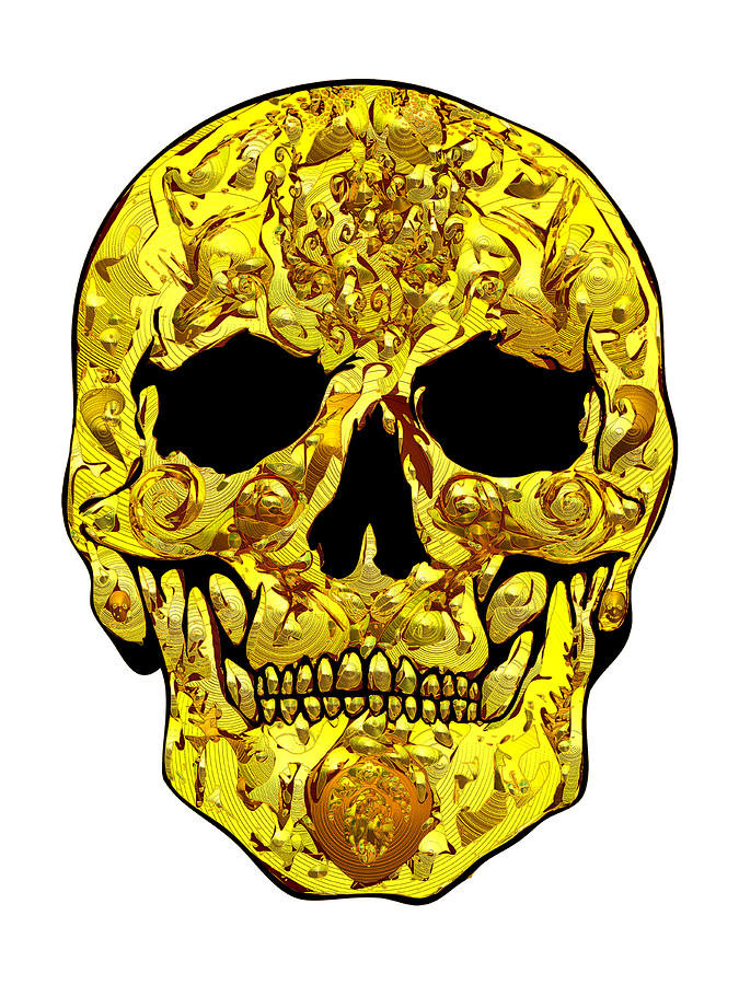 Gold Scull Photograph by Mauro Celotti - Gold Scull Fine Art ...
