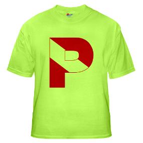 Scuba Flag Letter P Green T-Shirt < Scuba Flag Characters ...