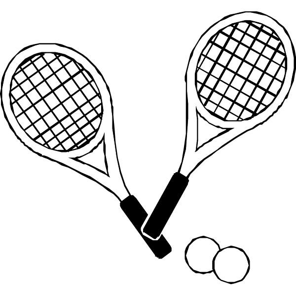 Clipart Image Female Tennis Player