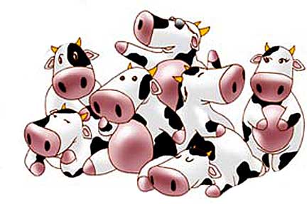 Cartoon Dairy Cow