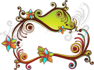 Floral Design Text Frame Vector Download Free Graphic Designs ...