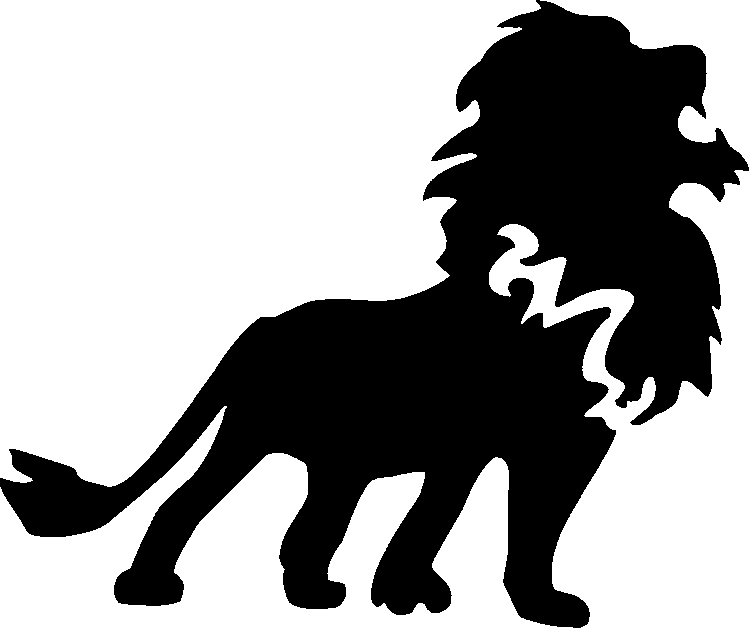 LION STENCIL - TAG Body Art