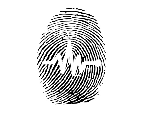 Different Fingerprints design elements vector 06 - Vector Other ...