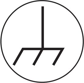 Electrical Symbol Labels-On-A-Roll - Ground Symbol