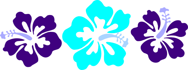 Hawaiian Flower Clip Art Borders - Free Clipart Images