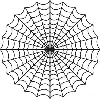 Laba-laba Web Clip Art-vektor Web Desain-vektor Gratis Download Gratis