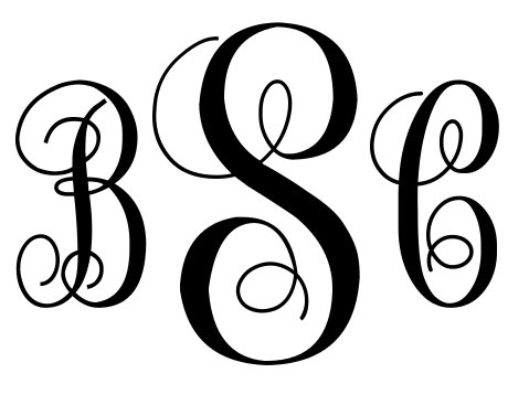 Letter S Monogram - Free Clipart Images