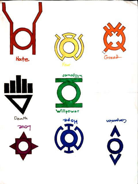 The Lantern Corps dark by bleach76 on DeviantArt