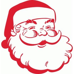 Santa Face | Ornament, Santa ...