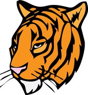 Tiger face outline clipart