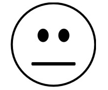 Straight Face Smiley Faces Clipart