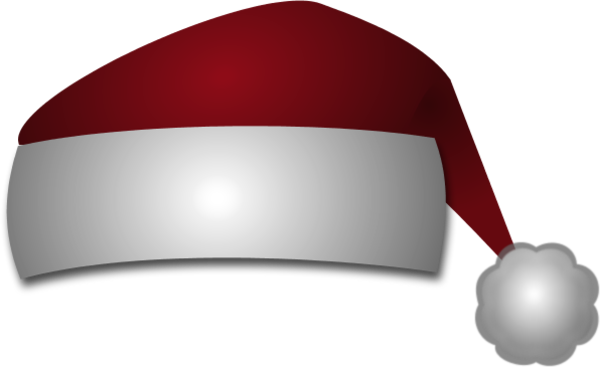 Santa claus cap clipart