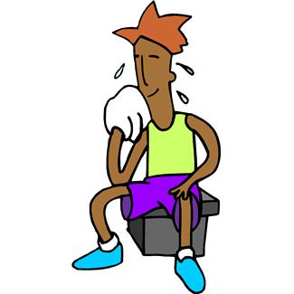 Person Sweating