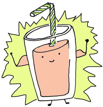 Fruit shake clip art