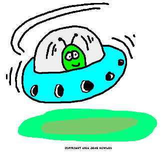 55+ Flying Saucers Clip Art