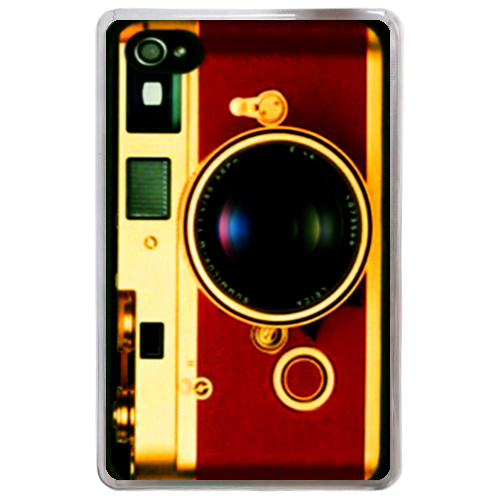 kindle fire case red vintage camera Hard Cover Case for Kindle Fire