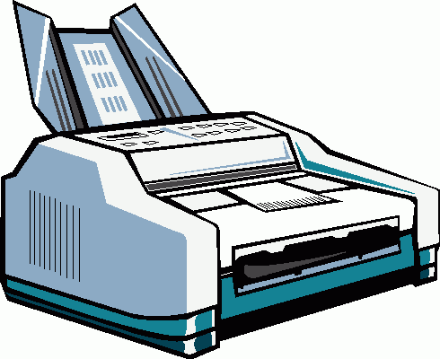 fax_machine_3 clipart - fax_machine_3 clip art