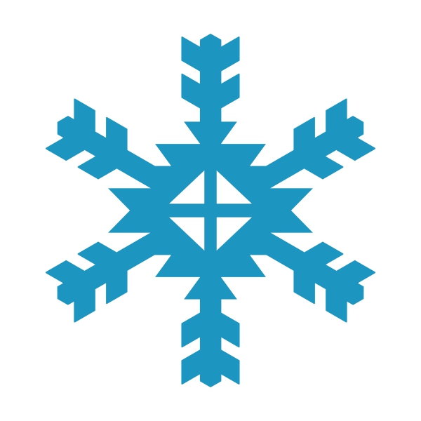Snowflake Christmas Cuttable Design