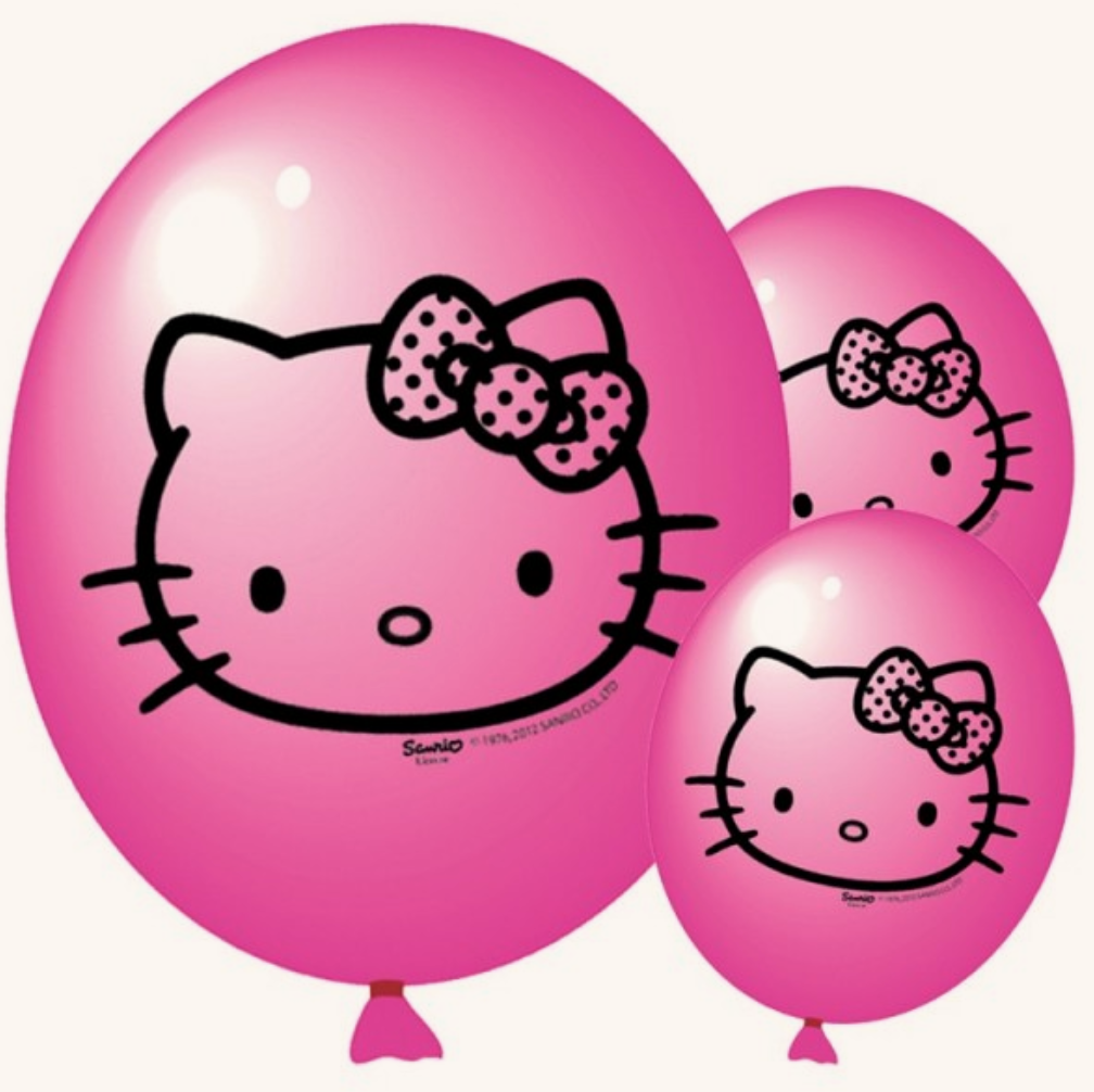 Hello Kitty With Balloons Png | Free Download Clip Art | Free Clip ...