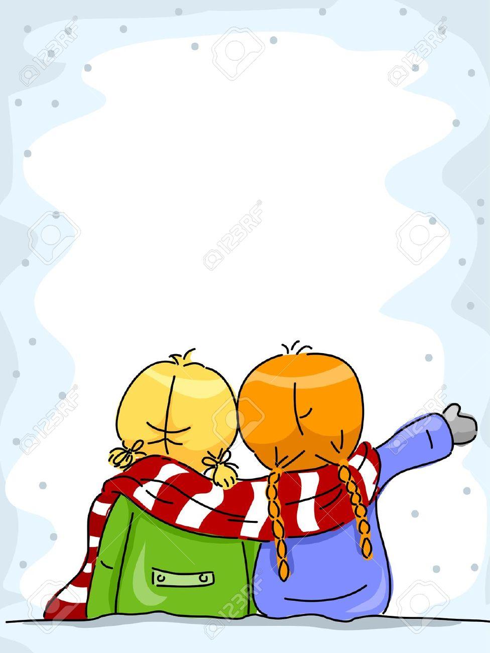 57+ Girl Best Friend Clipart