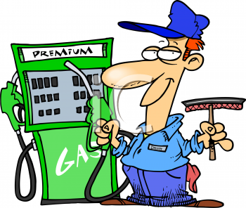 Gas Station Clipart