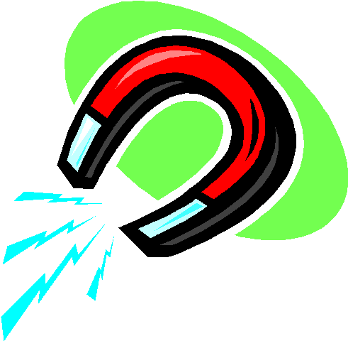 Magnet clip art