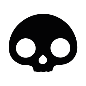 Skull Silhouette | Silhouette of Skull