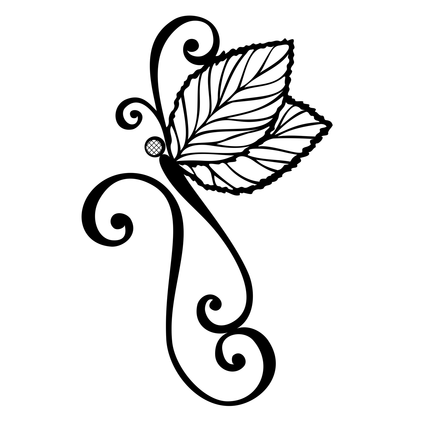 Tribal Dragonfly - ClipArt Best