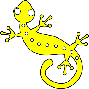 Gecko Clip Art - vector clip art online, royalty free ...