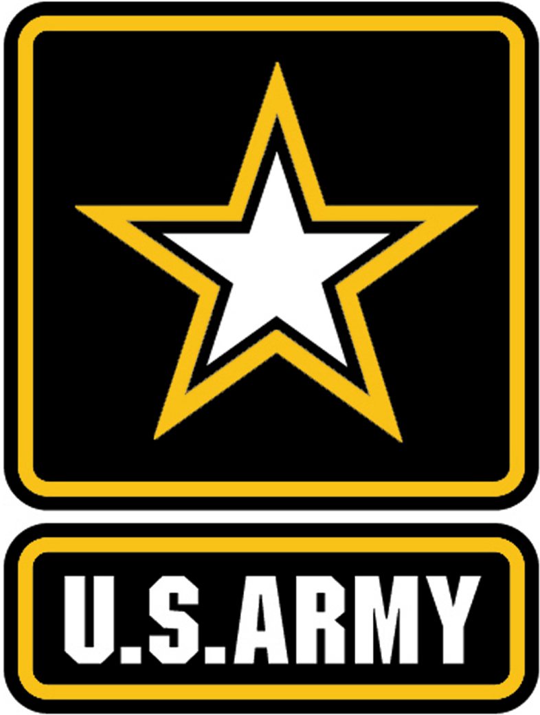 U.s. Army Logo Black And White Clipart